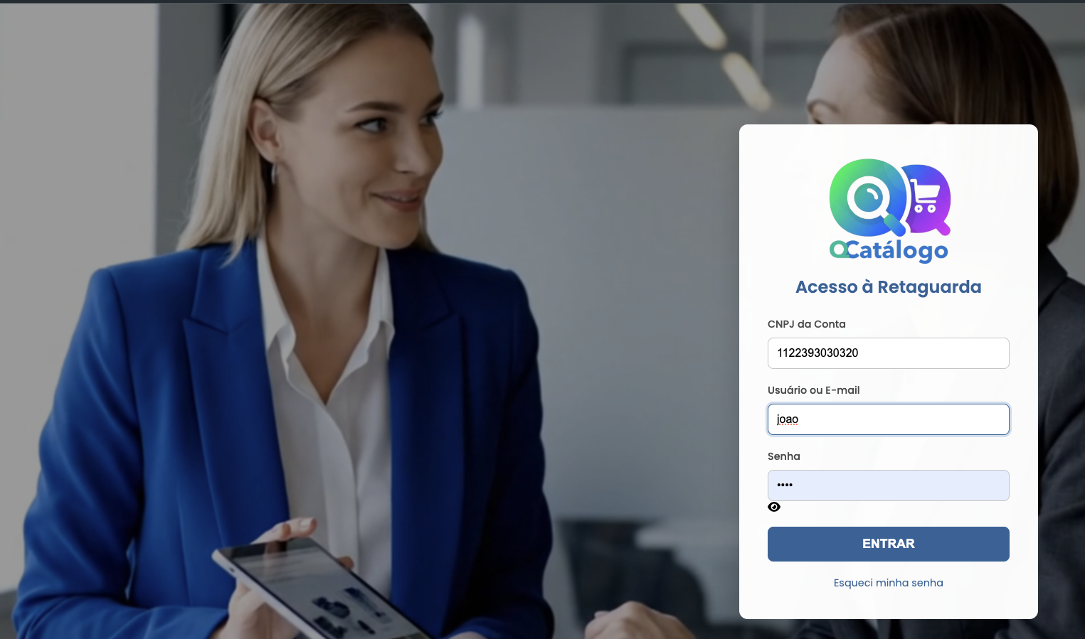 Ambiente web para controle em qualquer lugar